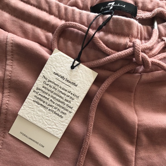 NWT 7 for All Mankind Dyed Drawstring Relaxed Jogg - Picture 5 of 8